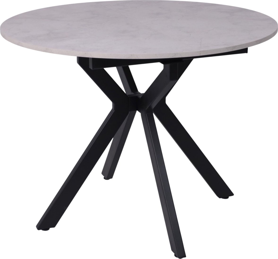 

Кухонный стол Lepremo AV 1106 МДФ раздвижной D1000-1350x750 (Ароза светлая/черный)