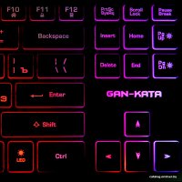 Игровой набор Dialog KMGK-1707U (черный)