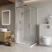 Душевой уголок BelBagno LUCE-A-2-80-C-Cr