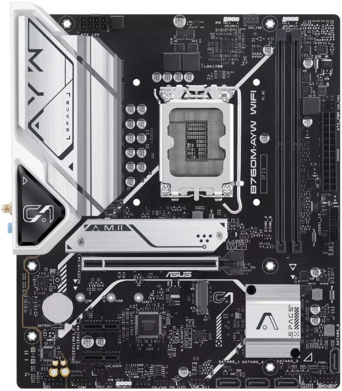 Материнская плата ASUS B760M-AYW WIFI-SI
