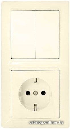 Розетка Bylectrica Стиль 2В-РЦ-693 (бежевый)