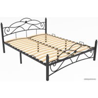 Кровать ИП Князев Грация 180x200 (черный)