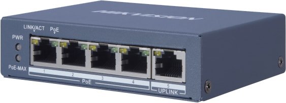 

Неуправляемый коммутатор Hikvision DS-3E0505HP-E