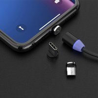 Кабель Sonnen Premium USB Type-A - microUSB/USB Type-C/Ligtning 513561 (1 м, черный)