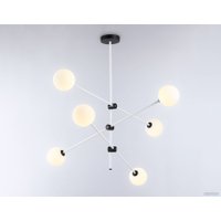 Подвесная люстра Ambrella light Traditional TR2512/6 WH/BK