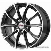 Литые диски iFree Джет (КС914) 16x6.5" 5x112мм DIA 57.1мм ET 43мм Блэк Джек