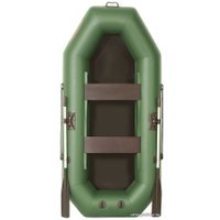 Моторно-гребная лодка Лоцман Стандарт 280 (зеленый)
