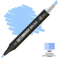 Маркер художественный Sketchmarker Brush Двусторонний B63 SMB-B63 (синяя Каролина)