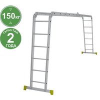 Лестница-трансформер Новая высота NV 232 многофункциональная 4x6 ступеней
