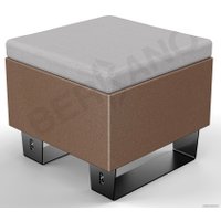 Скамейка Berkano Brick 60 230_016_36 (коричневый/серый)