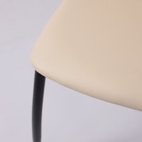 Стул AksHome Denver (бежевый TP12/черный)