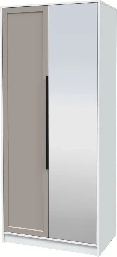 

Шкаф распашной Интерлиния Концепт Тренд КТ-Ш2(з) (белый платинум/луна)