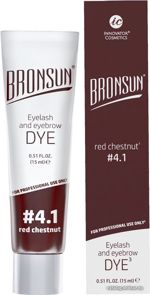 Краска Bronsun №4.1 медный каштан (15 мл)