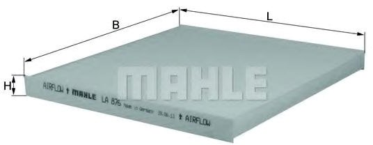 

Mahle Knecht LA876