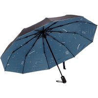 Зонт Rain Berry 734-23335.1 (черный/голубой)