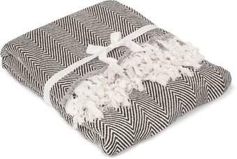 Плед Bambim Home 200х220 (графит)