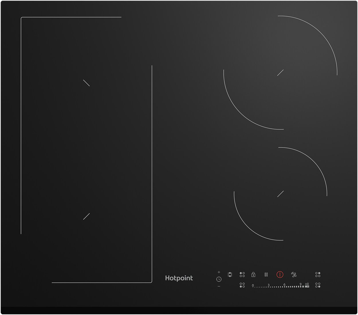 Варочная панель Hotpoint HS 3560B BF