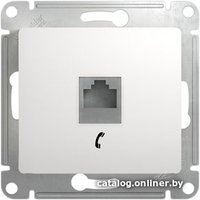 Розетка телефонная Schneider Electric Glossa GSL000181T (белый)