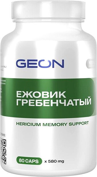 БАД Geon Ежовик гребенчатый (80 капсул)