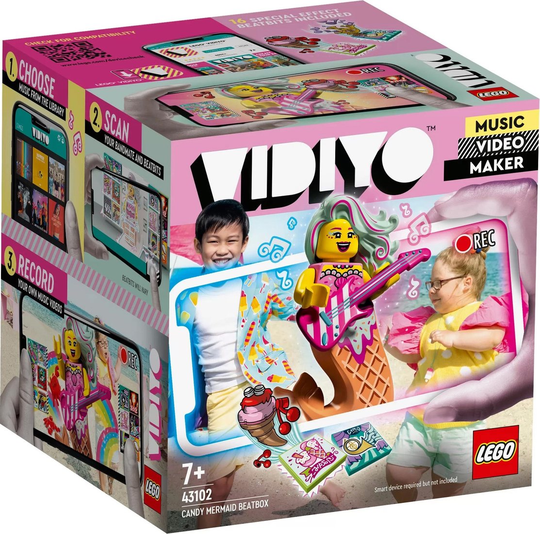 

Конструктор LEGO Vidiyo 43102 Битбокс Карамельной Русалки
