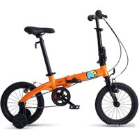 Детский велосипед Maxiscoo S007 Стандарт 2024 (оранжевый)