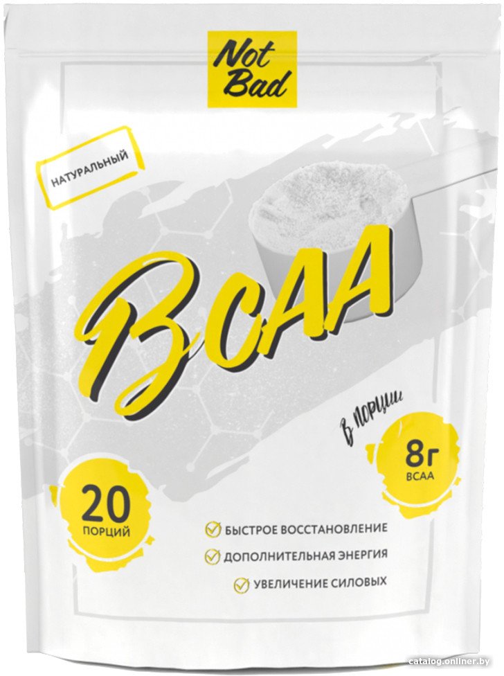 BCAA NotBad С витамином C (200 г, натуральный)