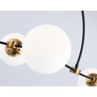 Люстра средней высоты Ambrella light Traditional TR2555/6 BK/SB