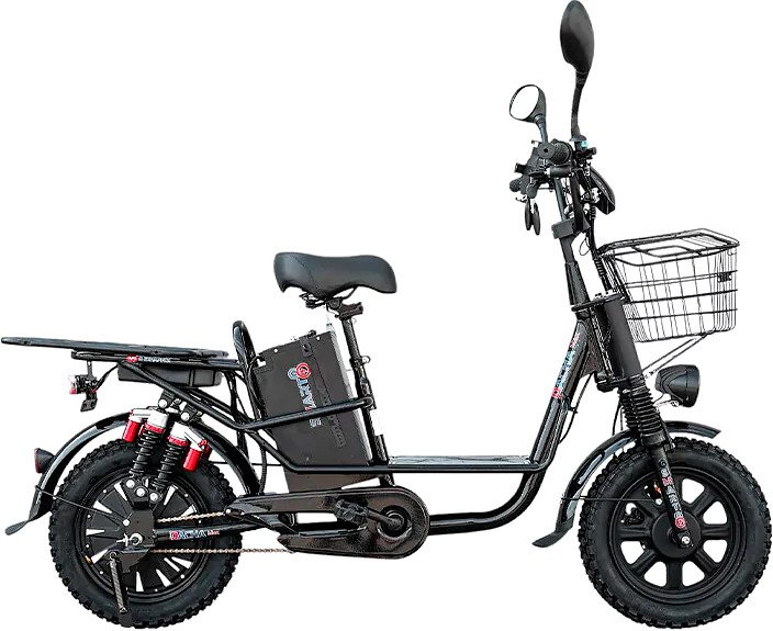 Электровелосипед Smart8 Dacha MAX (черный)