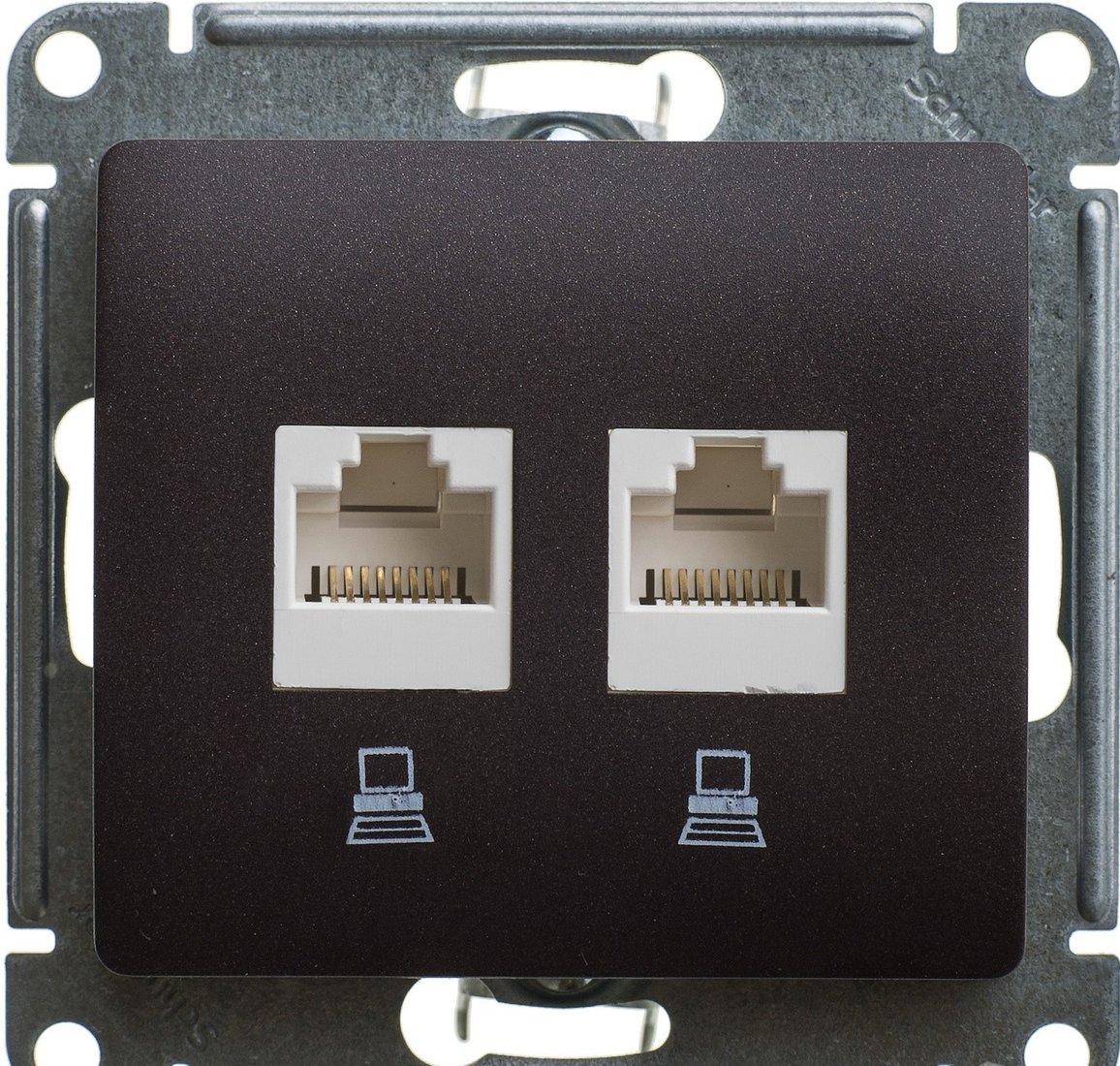 

Розетка компьютерная Schneider Electric Glossa GSL000885KK
