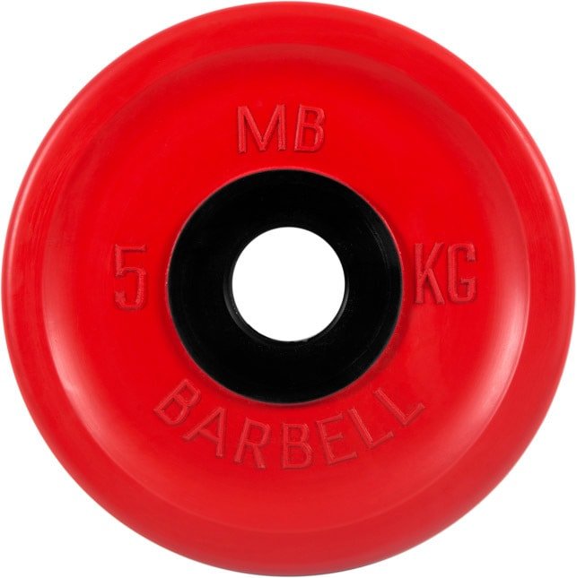 

Диск MB Barbell Евро-классик 51 мм (1x5 кг, красный)