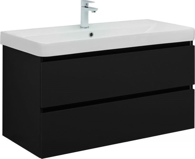 

Aquanet Тумба под умывальник Вега 2.0 100 337951 (черный)