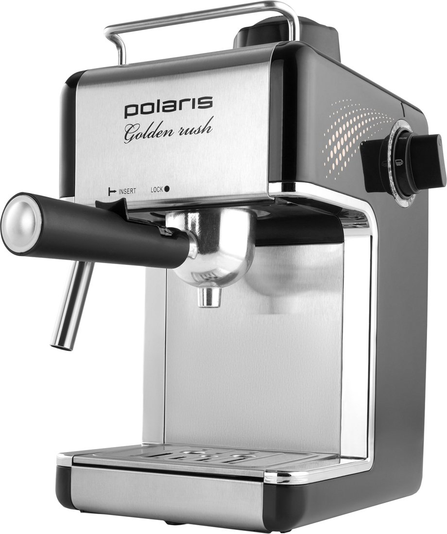 

Рожковая кофеварка Polaris PCM 4006A Golden rush