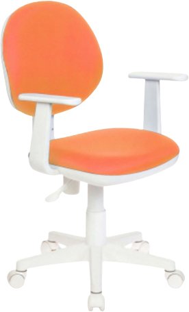 Компьютерное кресло Бюрократ CH-W356AXSN (ткань, пластик, оранжевый)