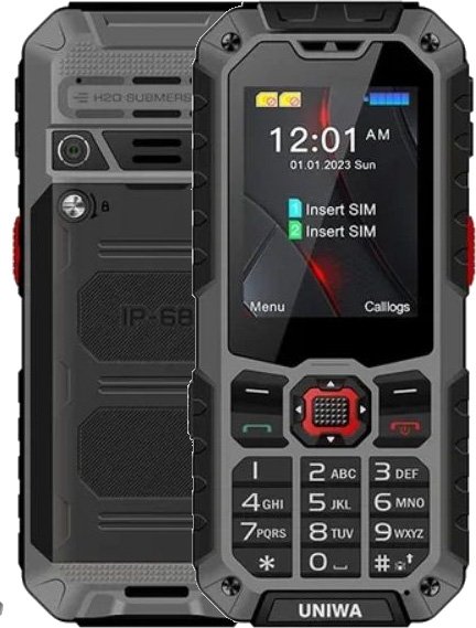 

Телефон Uniwa S9 4G (серый)