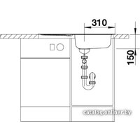 Кухонная мойка Blanco Flex mini [512032]