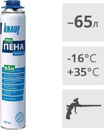 Монтажная пена KNAUF Профессиональная всесезонная MNP1046