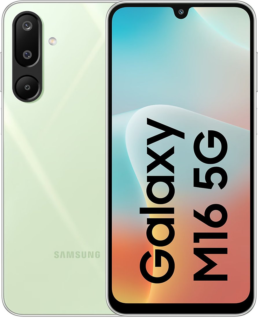 

Телефон Samsung Galaxy M16 5G SM-M166P 4GB/128GB (мятный)