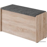 Пуфик Bon Mebel Чикаго большой тип 2 (дуб сонома/серый)