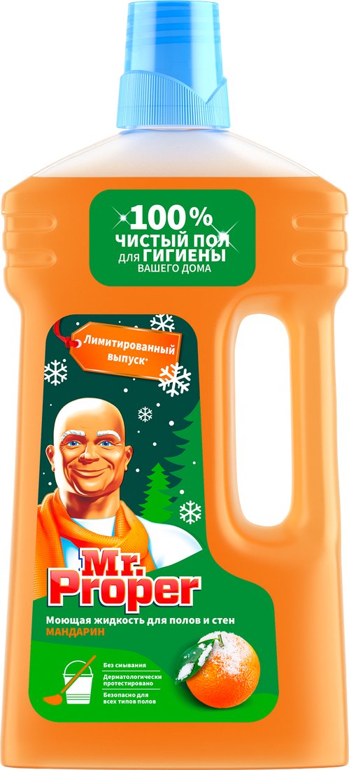 

Средство для пола Mr. Proper Мандарин 1 л