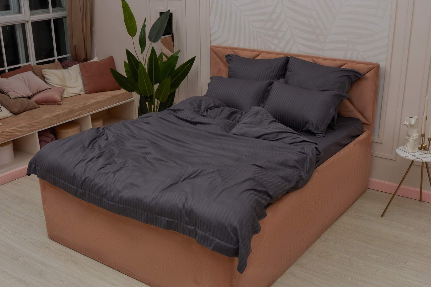 

Постельное белье Sofi De MarkO Моне Евро 2н Евро-СС-М-ан (антрацит)