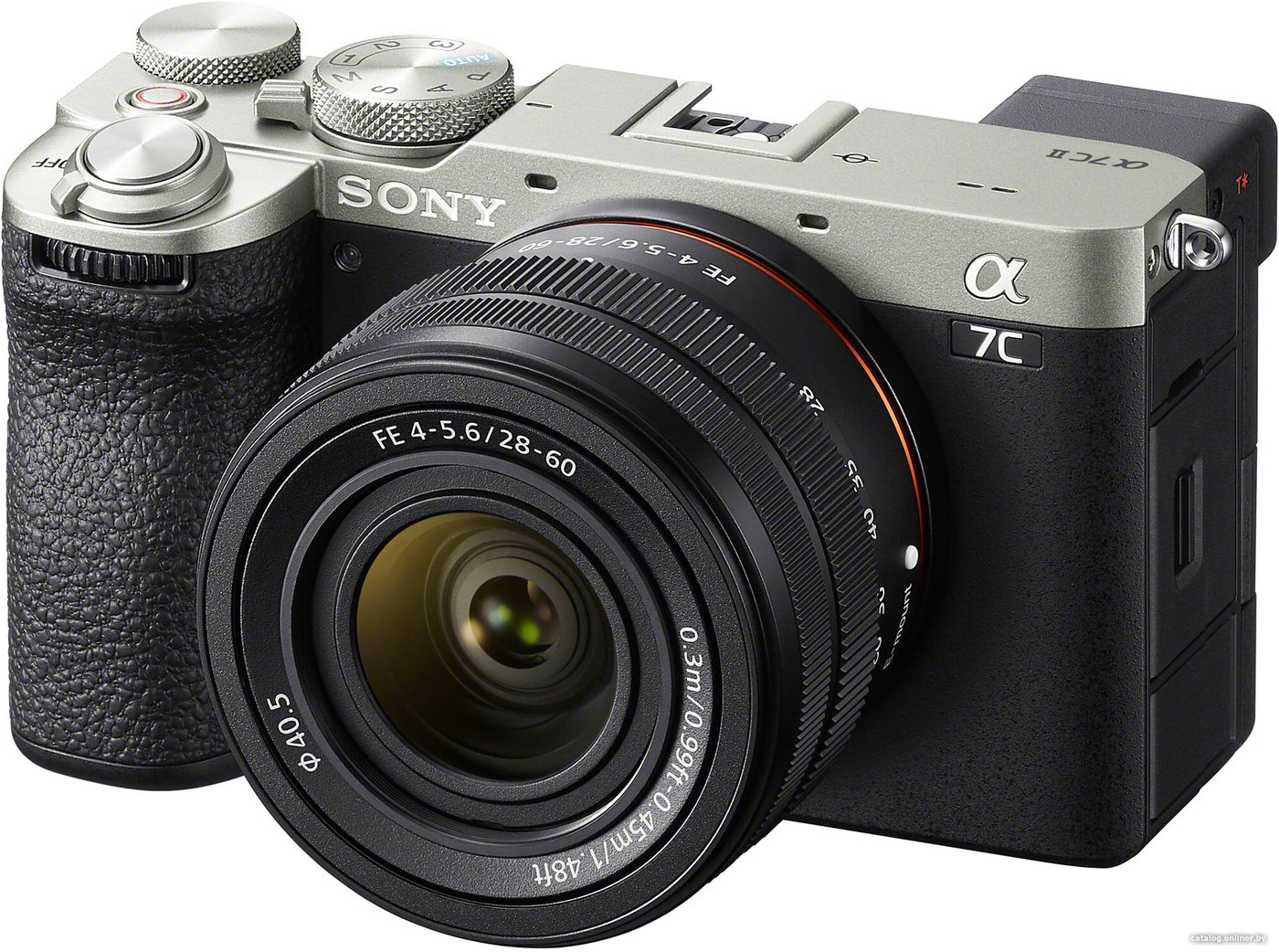 Беззеркальный фотоаппарат Sony Alpha a7C II Kit 28-60mm (серебристый)