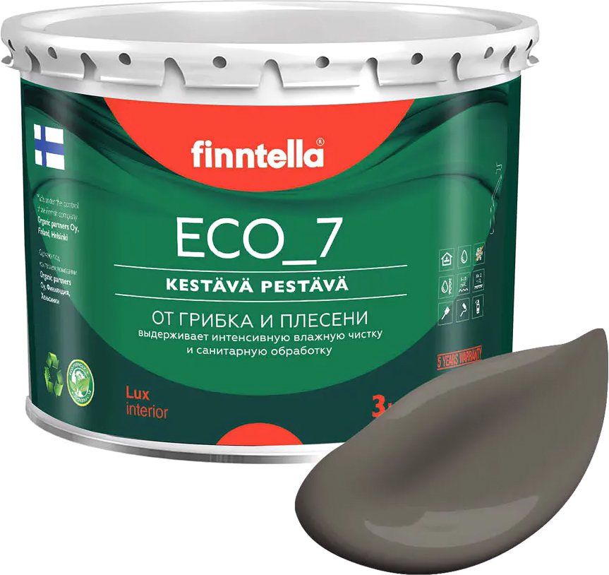 

Краска Finntella Eco 7 Mutteri F-09-2-3-FL073 2.7 л (коричневый)