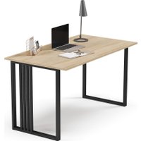 Стол Mio Tesoro Франко 120x66 (дуб сонома/черный)