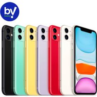 Телефон Apple iPhone 11 64GB Восстановленный by Breezy, грейд A (белый)