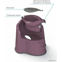 Детский горшок Amarobaby Ergonomic AB221103Er/22 (фиолетовый)