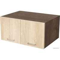 Антресоль Артём-Мебель СН 124.14 (дуб экспрессив бронзовый/дуб экспрессив песочный)