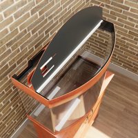 Аквариум Hydroterra Gloria 100 л без тумбы (коричневый)