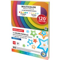 Набор цветной бумаги BRAUBERG Multicolor 116012