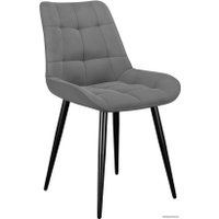 Стул DikLine 206М (B22 серый/ножки черные)