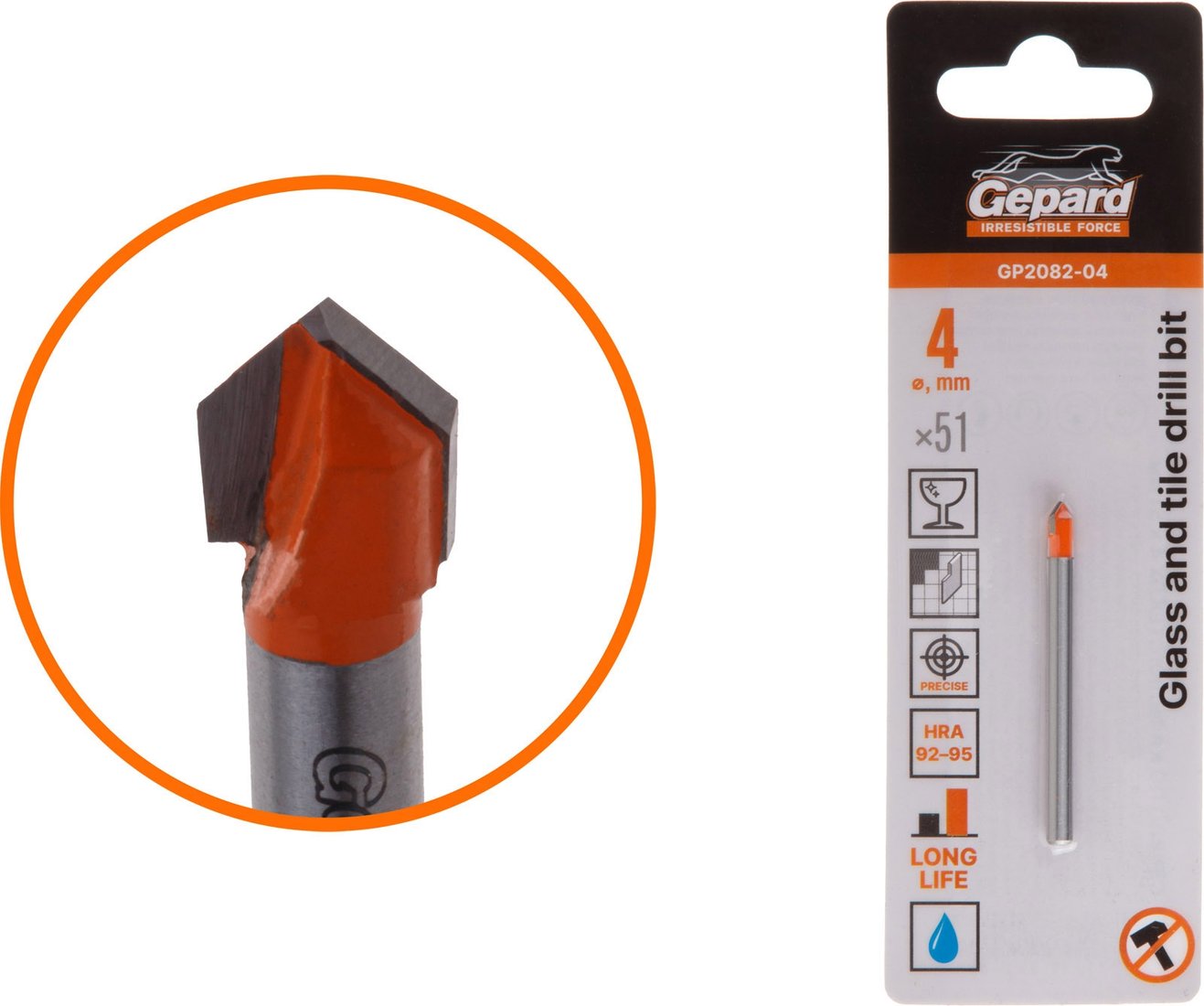 

Сверло Gepard GP2082-04